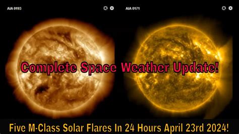 april 23rd solar flare