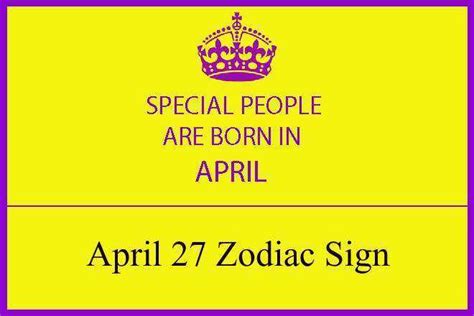 april 27 zodiac sign compatibility