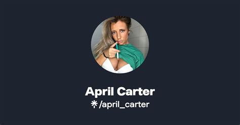 april onlyfans carter