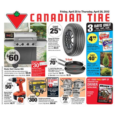 april tire deals at canadian tire