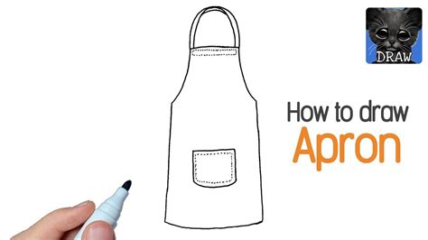 Apron With Drawing