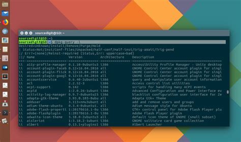 Apt Get Export List Of Installed Packages