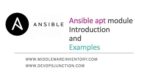 Apt Get Install Using Ansible