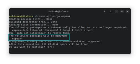 Apt Remove Does Not Work