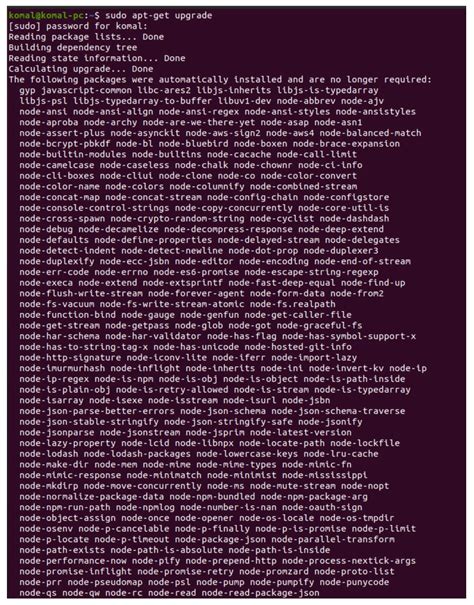 aptget update && aptget upgrade && aptget distupgrade