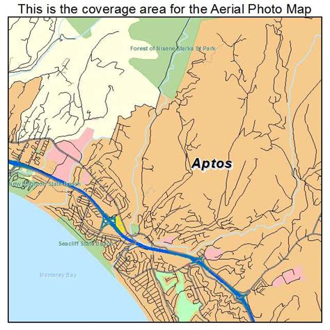 Aptos California Map