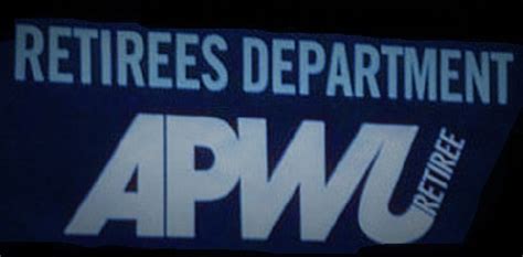 apwu latest news for retirees