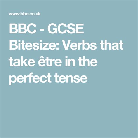 aqa french gcse grammar bbc bitesize