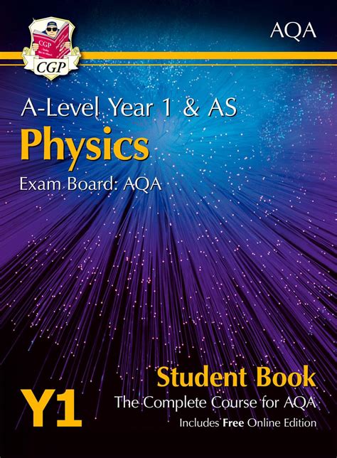 ALevel Physics for AQA Year 1 & AS Student Book with Online Edition CGP Books