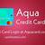 aqua credit cards login