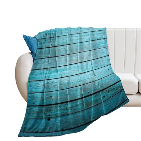 aqua blankets and throws