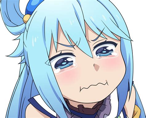 aqua crying pfp reddit