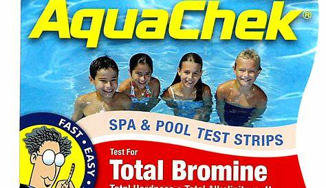 Aquachek Bromine Test Strips AquaChek 522255 Tru The Pool
