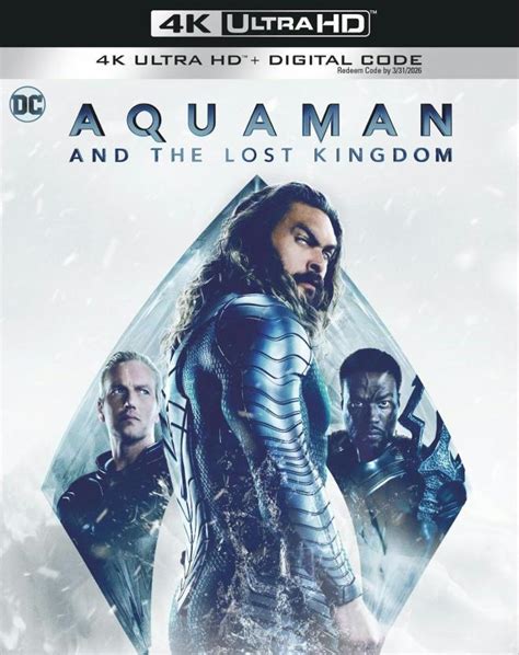 aquaman and the lost kingdom blu ray