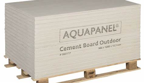 Aquapanel Board Bq Knauf Interior Cement 2.4m X 900mm X 12