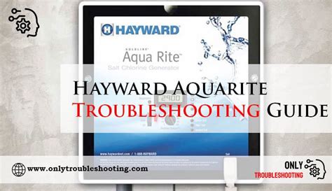Hayward Aqua Rite Diagnostics Manual