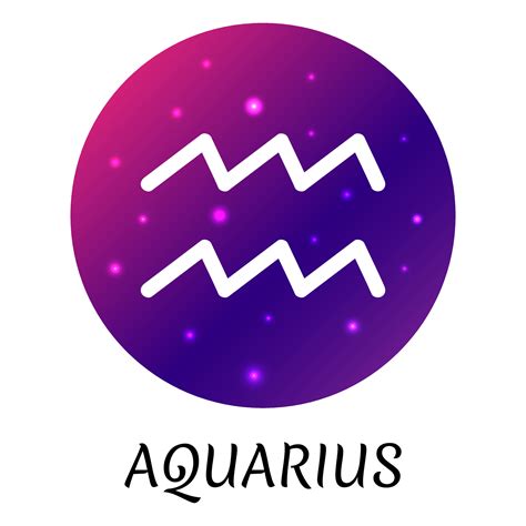 aquarius zodiac sign symbols