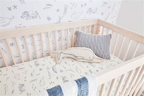 Aquatic Crib Sheets