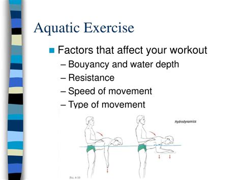 Aquatic Exercise Explanation