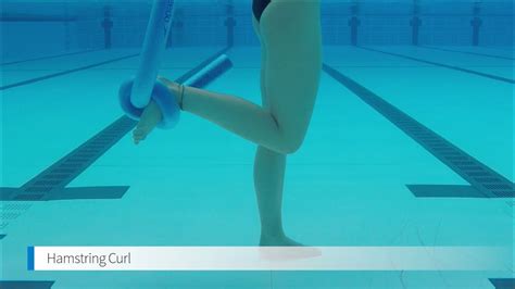 Aquatic Hamstring Exercises