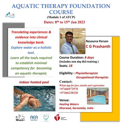 aquatic therapy certification