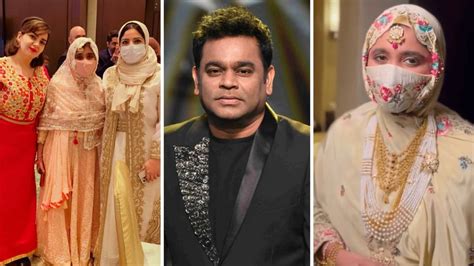 AR Rahman’s daughter Khatija Rahman gets married to Riyasdeen Shaik