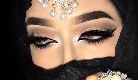 Dramatic Arabic Eye Makeup Tutorial with Detailed Steps and Looks