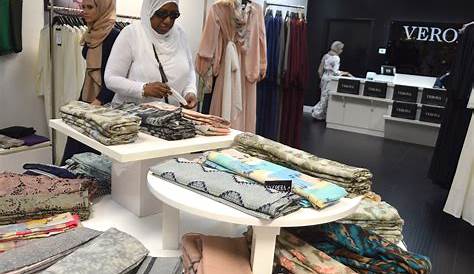 DUBAI, UAE November 09, 2018 National Arab Clothing Shop in Dubai