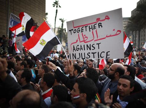 arab spring uprising in egypt