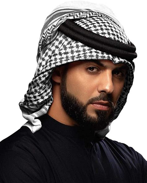 arabic head scarf male