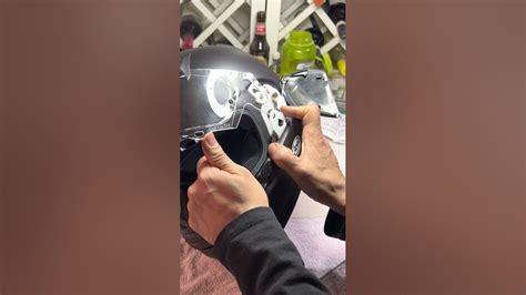 Arai Shield Removal