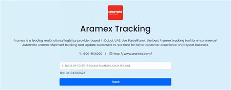 aramex parcel tracking south africa