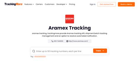 aramex shipment tracking uae