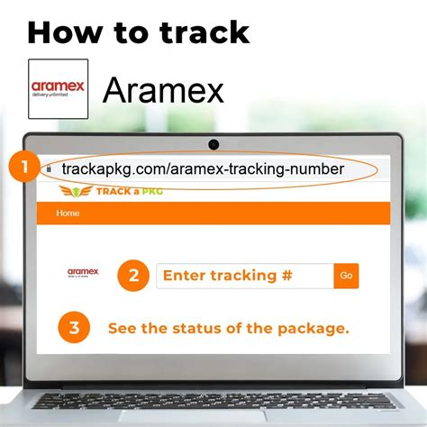 aramex track a parcel