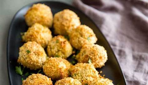 Arancini Balls Recipe With Leftover Risotto Air Fryer Crab & Parmesan (Fried