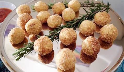 Fried And Stuffed Rice Balls Arancini Di Riso Recipe Food Network Recipes Giada De Laurentiis Recipes Giada Recipes