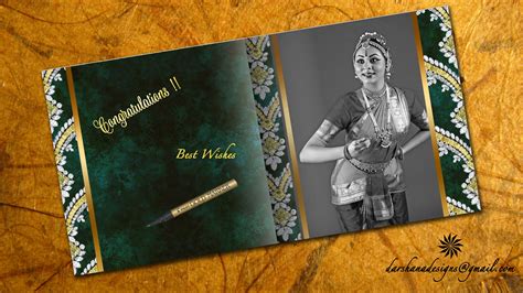 Tips On Making Guestbooks For Bharatanatyam Arangetram