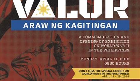 Araw ng Kagitingan: A Celebration of Victory and Heroism of Filipino