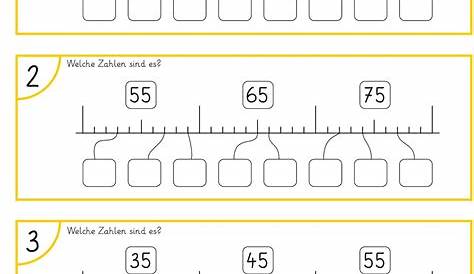 Lernstübchen: Zahlenstrahl - Blankovorlagen (3) | Zahlenstrahl