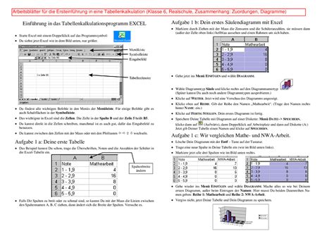 Excel Grundlagen Bearbeiten 8500 kostenlose Lernhilfen allgemeinbildung.ch
