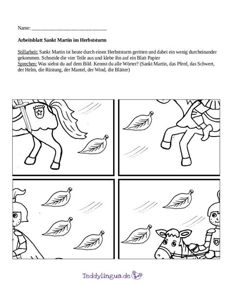Sankt Martin Teddylingua Sankt martin kindergarten, Hl martin, Kinder reime