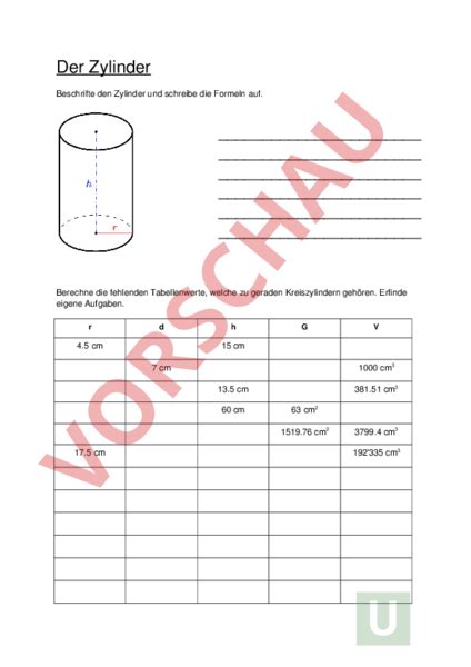 PPT Zylinder PowerPoint Presentation, free download ID715409