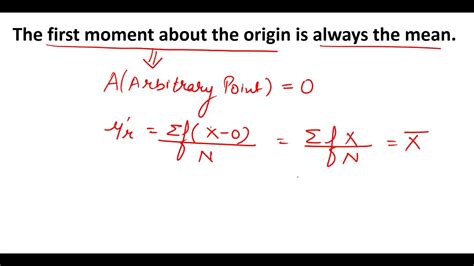 arbitrary point meaning in statistics