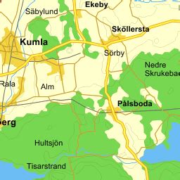 Karta från Arboga 1853 Historiehemmet.se