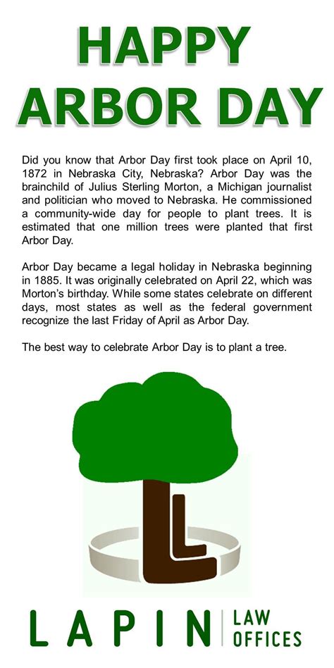 arbor day act of 2012
