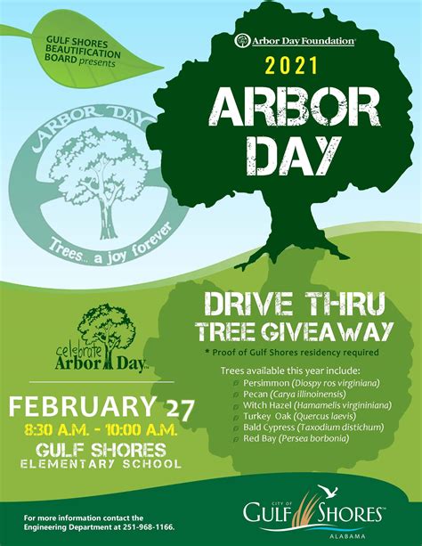 arbor day this year