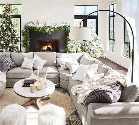 Arc Lamp Behind Sectional