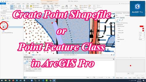 arcgis pro create point feature class