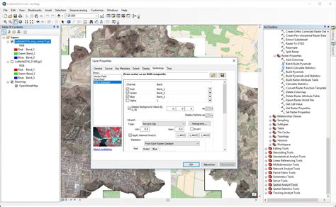 arcgis pro set raster transparency