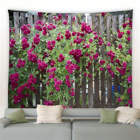 Arch Flowers Wall Hanging